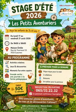 STAGE D'ÉTÉ 2026