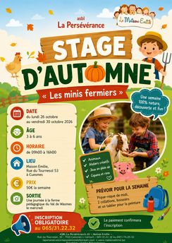 STAGE TOUSSAINT 2026